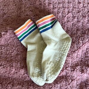 Striped Kids Socks with Non-Slip Soles